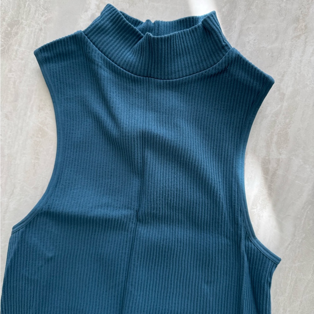 ZARA Lounge Ribbed Set - Blue - Picture 6 of 6